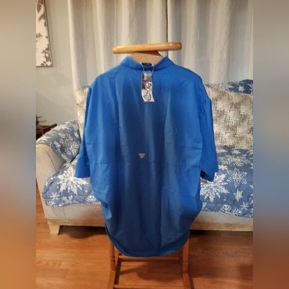 Men's Fishing Shirts with Zipper Pockets UPF 50+ Lightweight Cool Short Sleeve - Picture 13 of 15